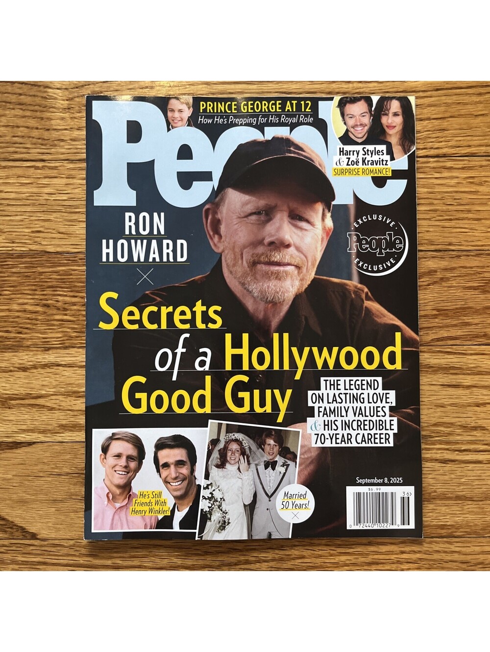 People Magazine Sep September 8 2025 Ron Howard Harry Styles Zoe Kravitz NEW